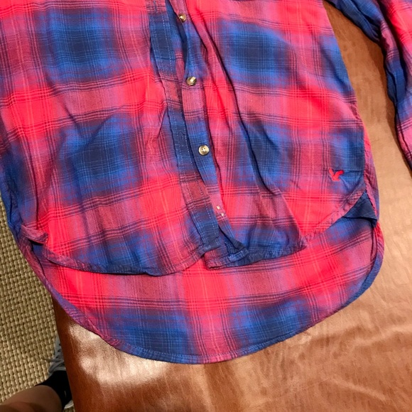 AEO Vintage Boyfriend Flannel - Picture 4 of 4